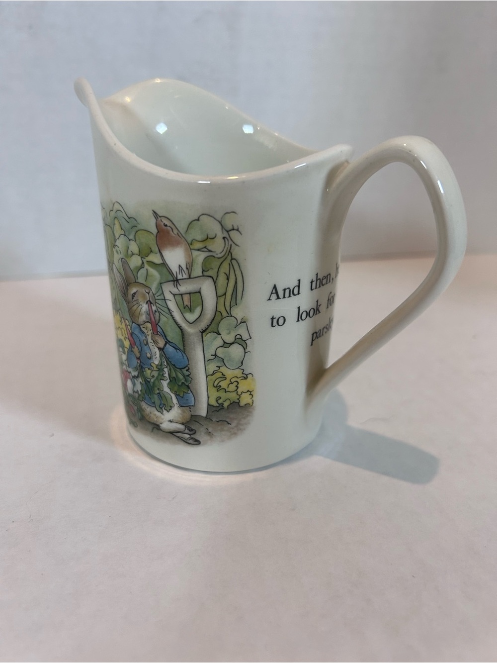 Wedgewood Peter Rabbit pitcher